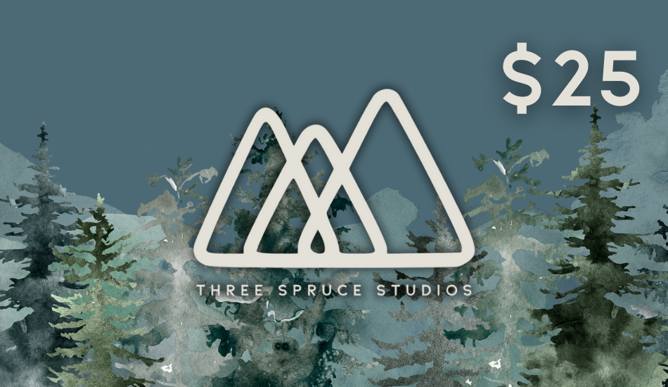 Watercolor Forest Gift Card