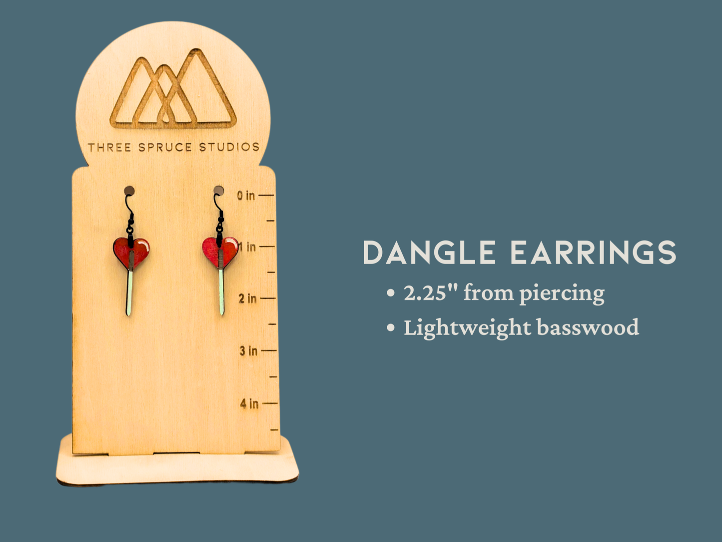 Heart Lollipop Earrings