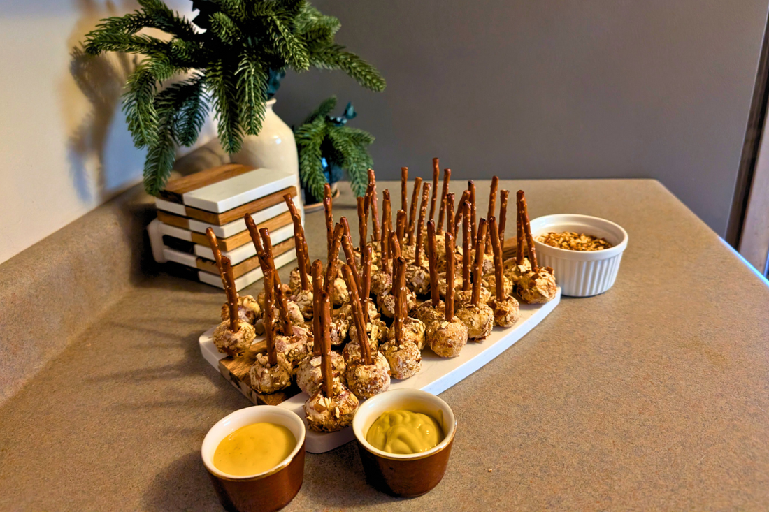 Recipe: Mini French Onion Bacon Cheeseballs